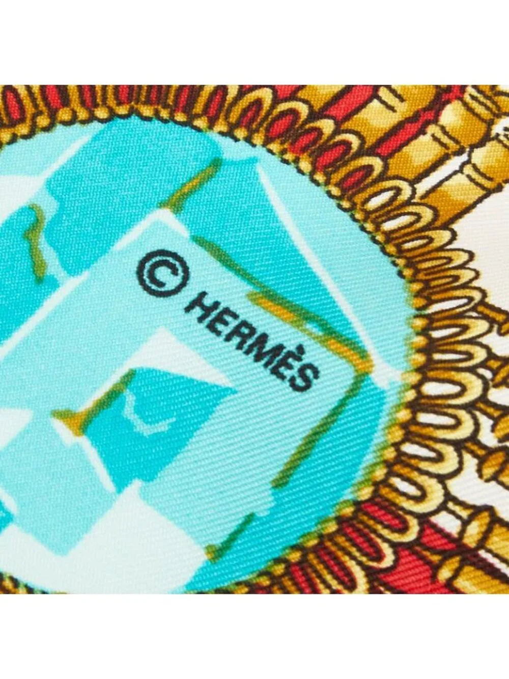 Hermes Carre 90 Mexico Mexique Scarf Red Multicolor Silk